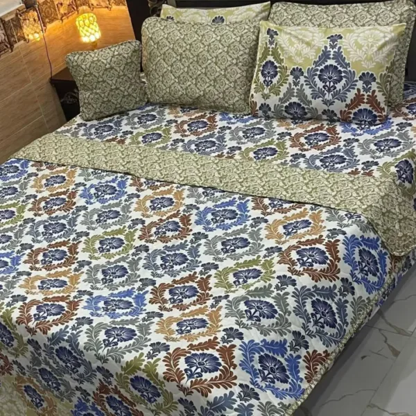 7Pcs Printed Comforter Set