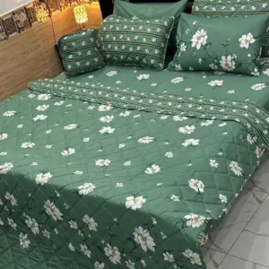 7Pcs Printed Comforter Set