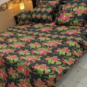 7Pcs Printed Comforter Set