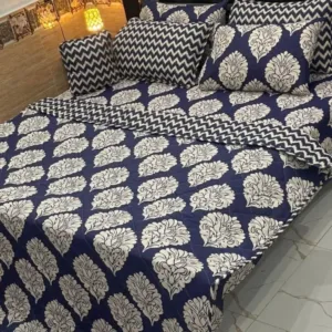 7Pcs Printed Comforter Set