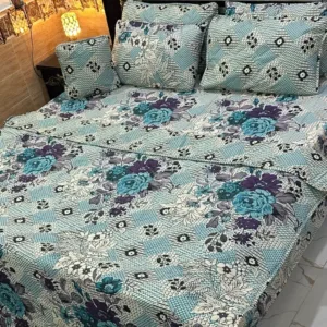 7Pcs Printed Comforter Set