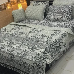 7Pcs Printed Comforter Set