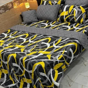 7Pcs Printed Comforter Set