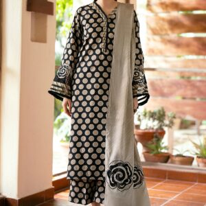 Baroque Digital Printed Viscose Suits