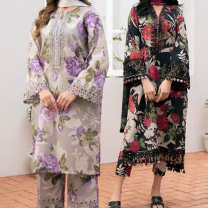 Baroque EMBROIDERED Printed Lawn Collection