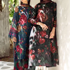 Baroque Embroidered Printed Lawn Collection