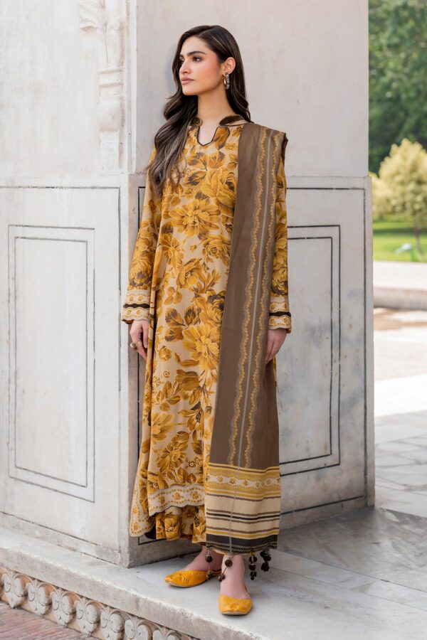 Baroque Khaddar 3PC Printed Viscose UF-737 Suit