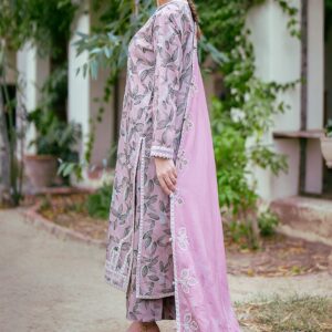 Baroque Pink-Grey Viscose Collection