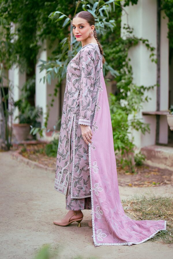 Baroque Pink-Grey Viscose Collection