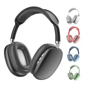 Black P9 Wireless Bluetooth Headphones