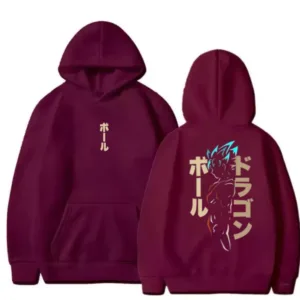 Blackberry Trendy Premium Quality DTF Digital Front & Back Printing Hoodies for Men