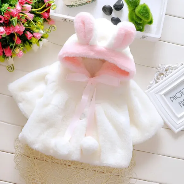 Korean-Style Plush Winter Coat