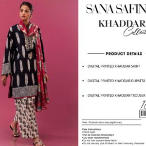 Sana Safinaz 3PC Khaddar Suits