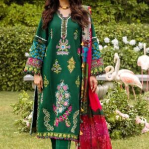 Siraa by Sadaf Fawad Khan Embroidered Lawn Unstitched 3Pc Suit