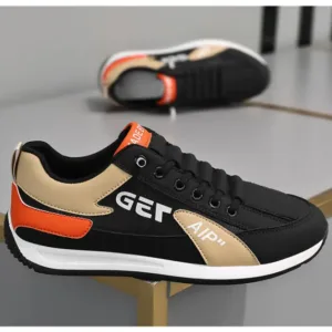 Wide Men’s Spring and Autumn Sneaker Running Shoes.