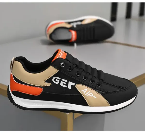 Wide Men’s Spring and Autumn Sneaker Running Shoes.