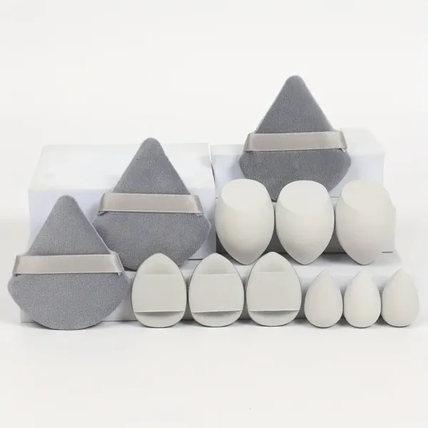 12Piece All-Purpose Makeup Sponge Puff Set