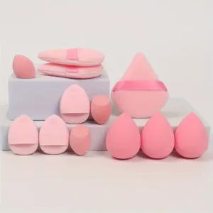 12Piece All-Purpose Makeup Sponge Puff Set