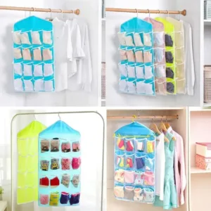 16 Pockets Wall Wardrobe Hanging Organizer