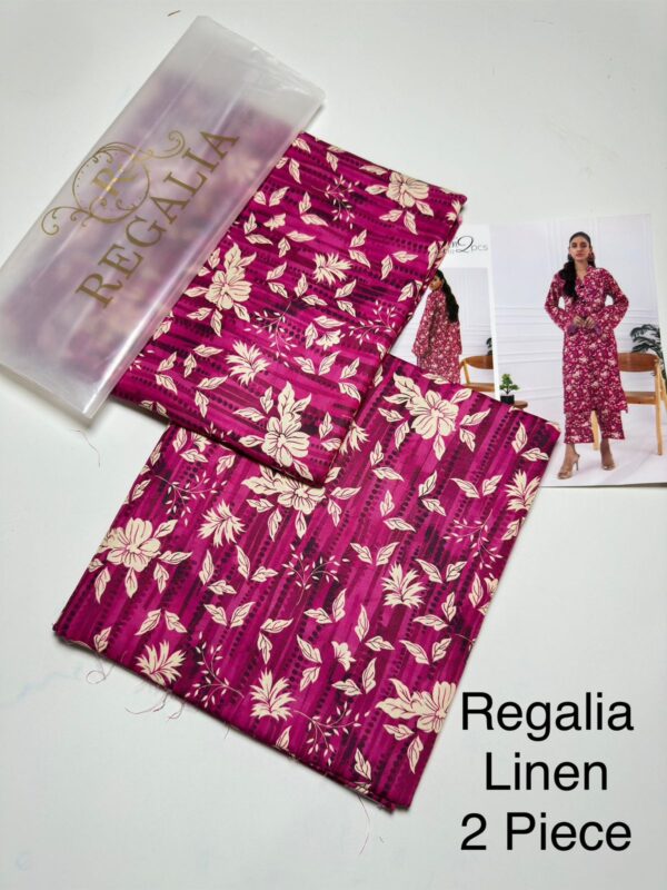 2PCS Regalia LINEN Collection by Regalia Textile