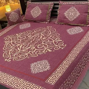 4PCS Fancy Velvet Bedsheet Collection