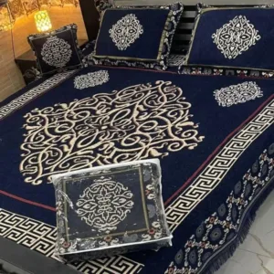 4PCS Fancy Velvet Bedsheet Collection