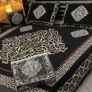 4PCS Fancy Velvet Bedsheet Collection