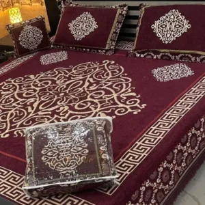 4PCS Fancy Velvet Bedsheet Collection