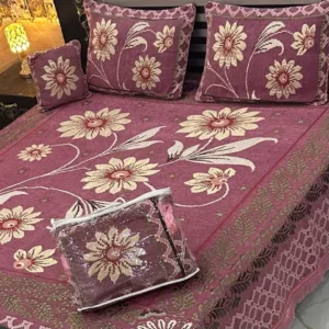 4PCS Fancy Velvet Bedsheet Collection