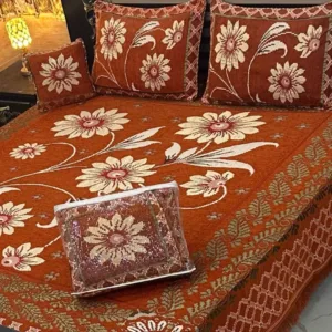 4PCS Fancy Velvet Bedsheet Collection