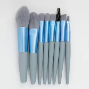 8 Pcs Portable Soft Makeup Brushes Set