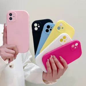 iPhone 11, 12, 13, 14, 15 Pro Max Silicone Phone Case